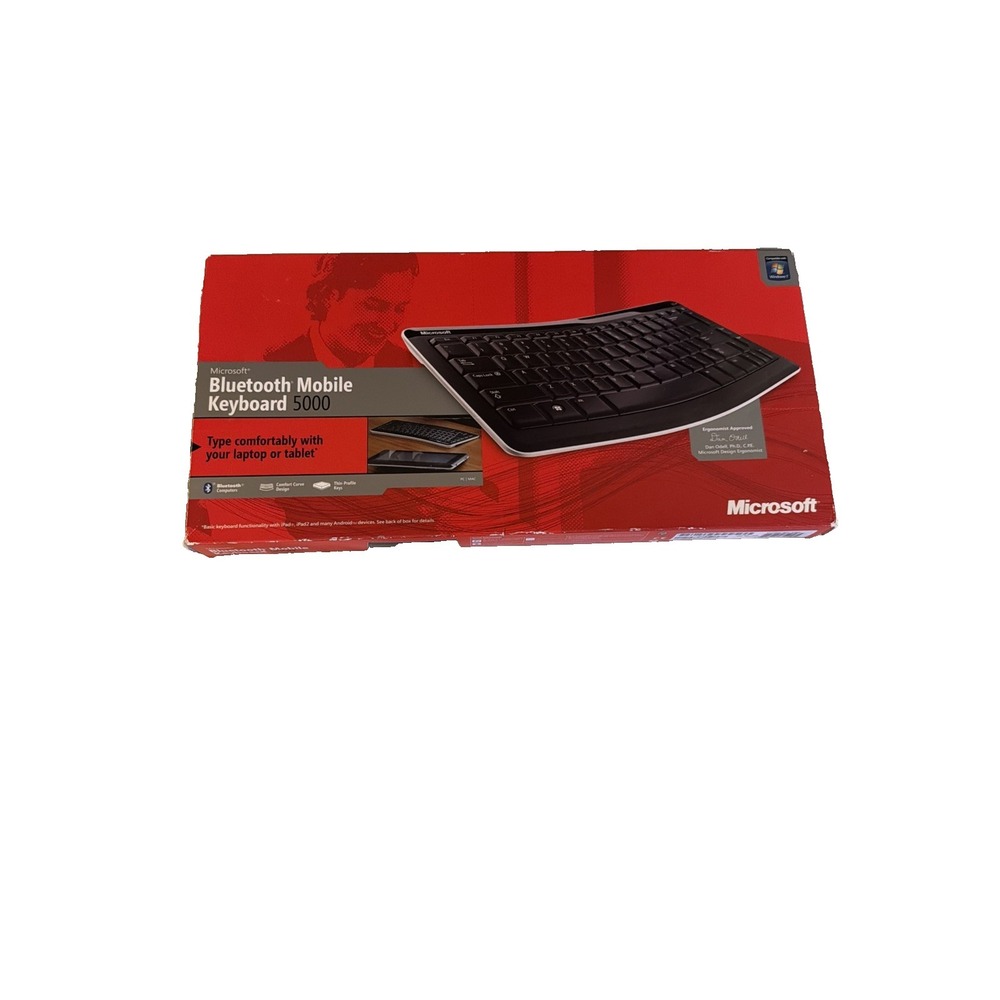 Microsoft Bluetooth Mobile‎ Keyboard 5000 T4L-00001 Wireless
